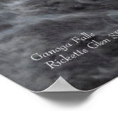 Poster Chutes de Ganoga 12 po x 36 po (Coin)