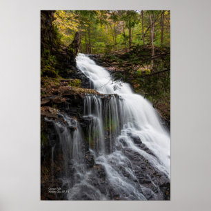 Poster Chutes de Ganoga 13 po x 19 po