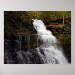 Poster Chutes de Ganoga 14 po x 11 po