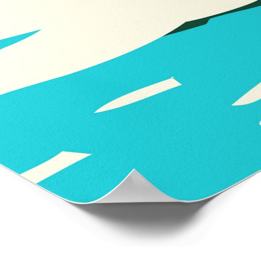 Poster Chutes de grès (Coin)