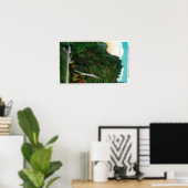 Poster Chutes de Horsetail à Columbia River Gorge (Bureau à domicile)