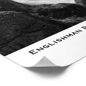 Poster Chutes de la rivière Englishman - Île de Vancouver (Coin)