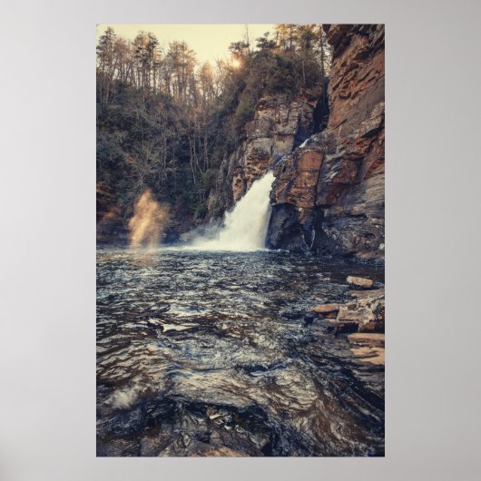 Poster Chutes de Linville (Devant)