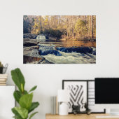 Poster Chutes de Linville (Bureau à domicile)