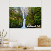 Poster Chutes de Multnomah, Columbia River Gorge, Oregon (Cuisine)