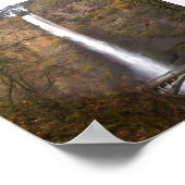 Poster Chutes de Multnomah, Oregon (Coin)