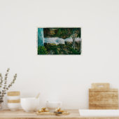 Poster Chutes de Multnomah sur la rivière Columbia (Cuisine)