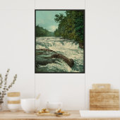 Poster Chutes de Raquette sur la rivière Raquette (Cuisine)