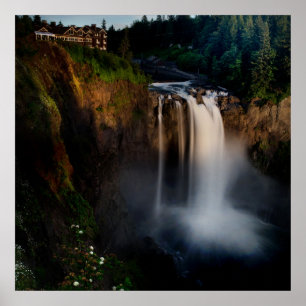 Poster Chutes de Snoqualmie