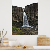 Poster Chutes de Taranaki (Cuisine)
