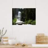 Poster Chutes de Virginie au parc national Glacier (Cuisine)