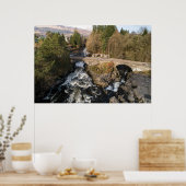 Poster Chutes De Vue Aérienne De Dochart (Cuisine)