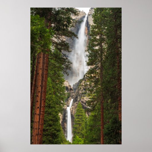 Poster Chutes de Yosemite, Californie (Devant)