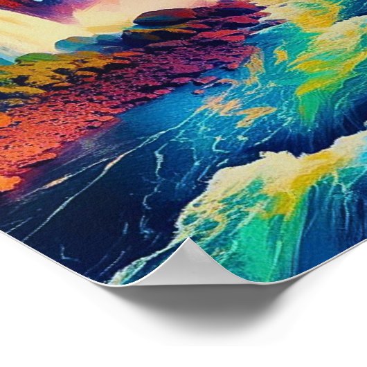 Poster Chutes d'Iguazu (Coin)