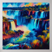 Poster Chutes d'Iguazu (Devant)