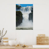 Poster Chutes d'Iguazu, verticale (Cuisine)