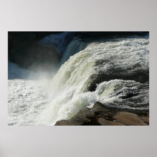 Poster Chutes d'Ohiopyle en Pennsylvanie (Devant)