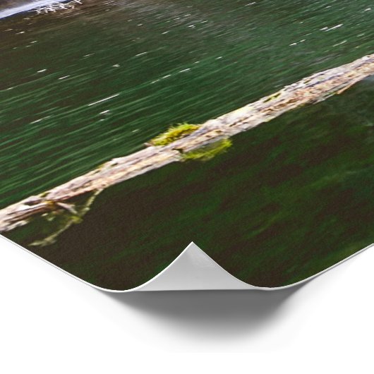 Poster Chutes du lac Hanging (Coin)