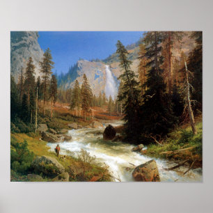 Poster Chutes du Nevada, Yosemite