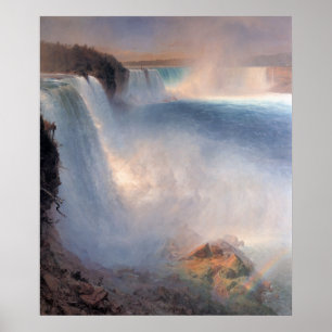 Poster Chutes du Niagara, du côté américain