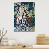 Poster Chutes Hokusai Kirifuri, Mont Kurokami, Shimotsuke (Cuisine)