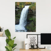 Poster Chutes Minnehaha (Bureau à domicile)