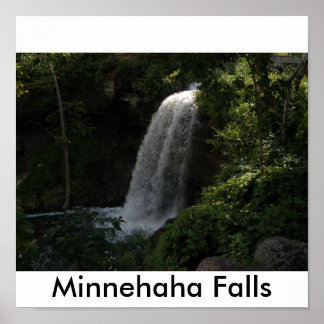 Poster Chutes Minnehaha
