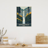 Poster Chutes Multnomah Oregon (Cuisine)