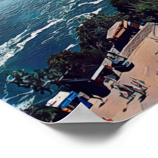 Poster CHUTES NIAGARA - voir (Coin)