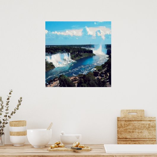 Poster CHUTES NIAGARA - voir (Cuisine)