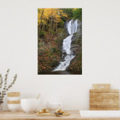 Poster Chutes Ross Brook Automne Berkshires Cascade (Cuisine)