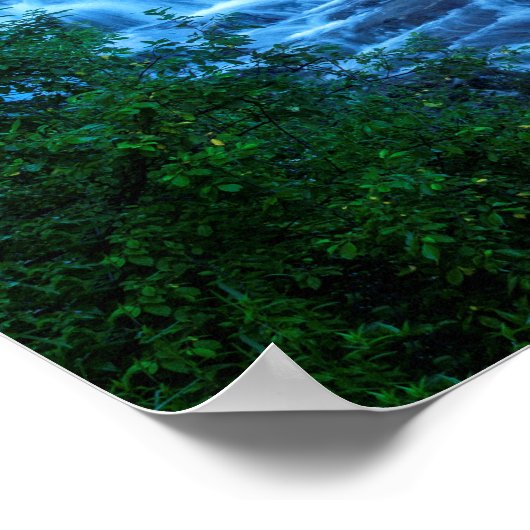 Poster Chutes Roughlock Canyon de l'Honneur (Coin)