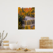 Poster Chutes supérieures avec couleurs d'automne (Cuisine)