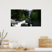 Poster Chutes vernales à la distance à Yosemite (Cuisine)