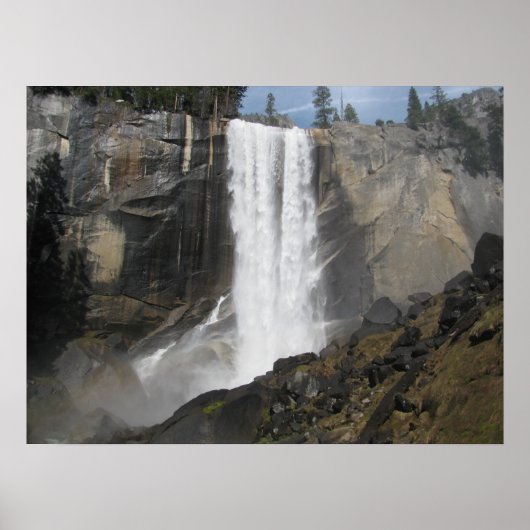 Poster Chutes vernales - Yosemite (Devant)