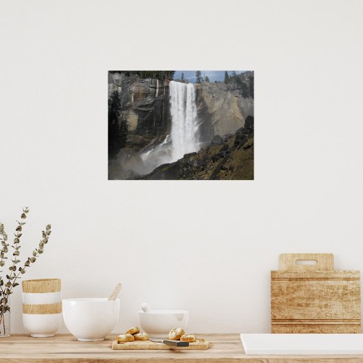 Poster Chutes vernales - Yosemite (Cuisine)