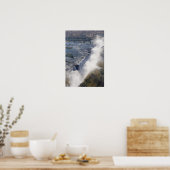 Poster Chutes Victoria, fleuve Zambèze, Zambie - (Cuisine)