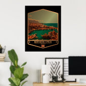 Poster Chypre du Nord (Bureau à domicile)