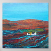 Poster Chysauster en Penwith, Cornwall (Devant)