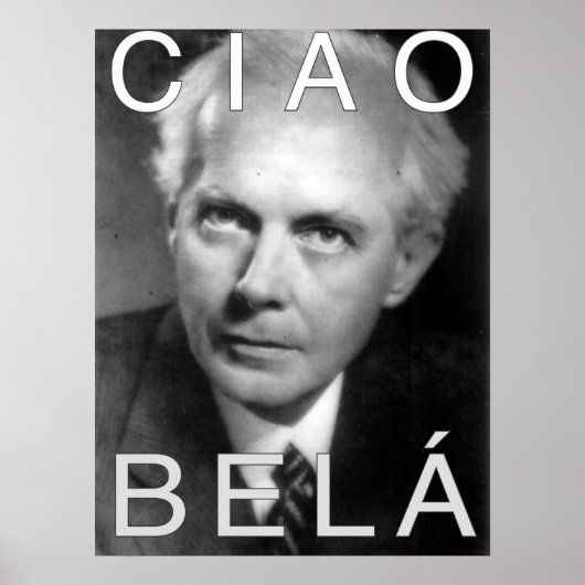 POSTER CIAO BELÁ (Devant)