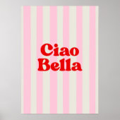 Poster Ciao bella (Devant)