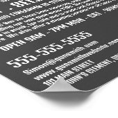 Poster Cible d'arme, Forgeron, Publicité de magasin (Coin)