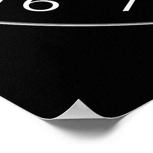 Poster Cible de flechettes (Coin)