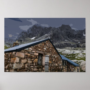 Poster CIC Hut, Ben Nevis, Écosse