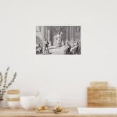 Poster Cicero dénonce Catiline (Cuisine)