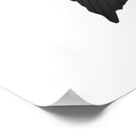 Poster Cichlid de diamant noir (Coin)