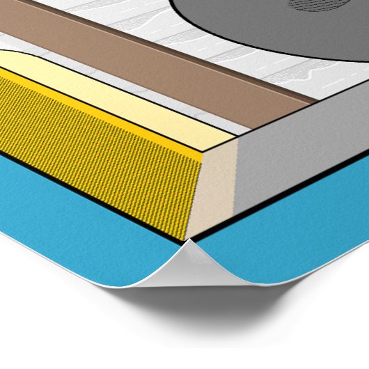 Poster Cider Barrell Follies Comic (Coin)