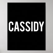 Poster Cidy - Cool New Funny Name Fan Gift Tee  (Devant)