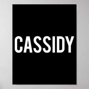 Poster Cidy - T-shirt cadeau pour fan de nom drôle nouvea