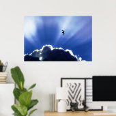 Poster Ciel (Bureau à domicile)